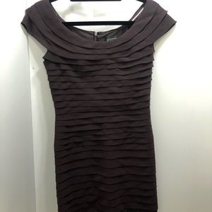 Off the shoulder layered dress